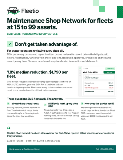 Sales one-pager · SMB