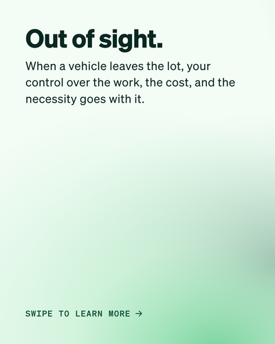Carousel · Visibility Gap · V1 · Slide 1